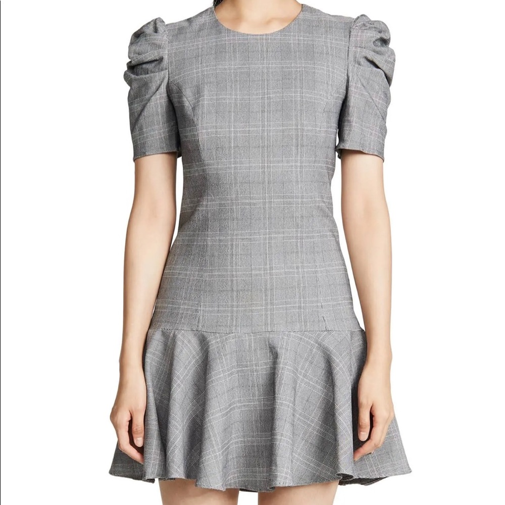 Amanda Uprichard Bekah Plaid Dress - Worn Once!